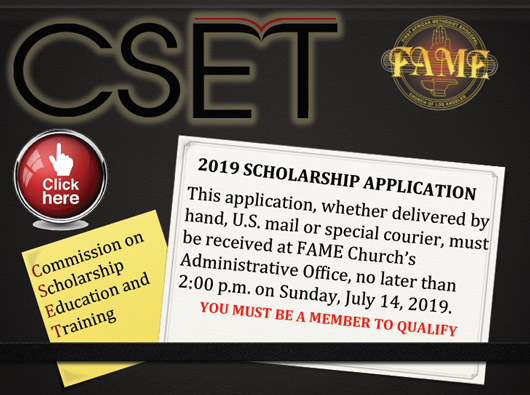 2019 Scholarship Application