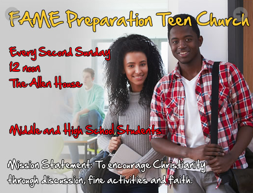 Teen Bible Study & Teen Church (The Preparation)