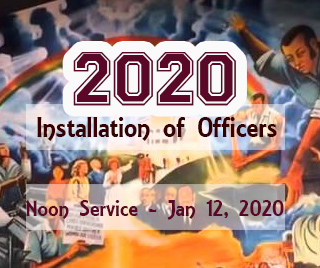Installation of 2020 Officers